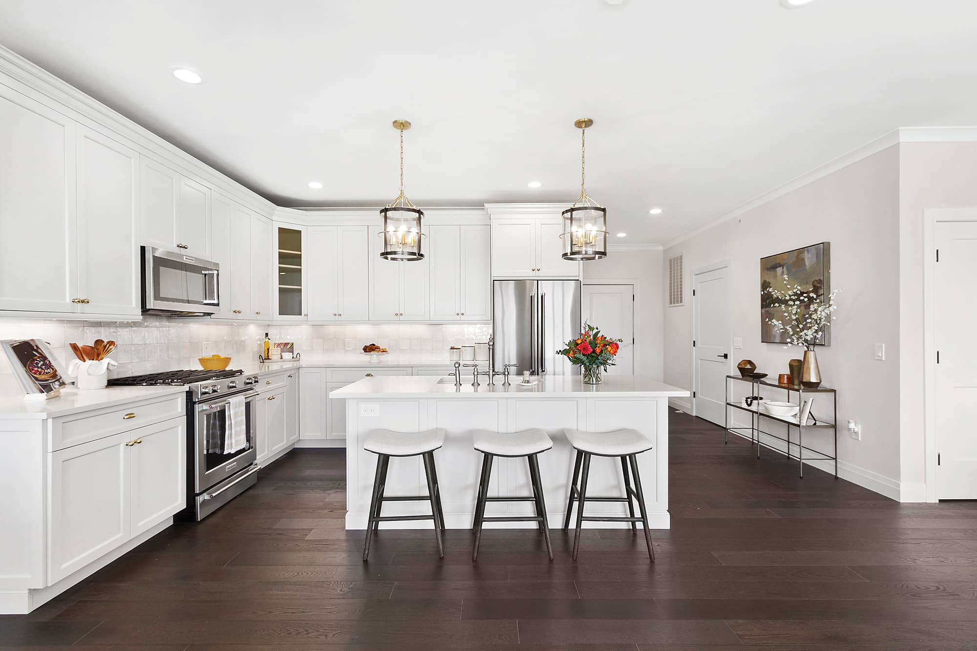 White Painted Kitchen