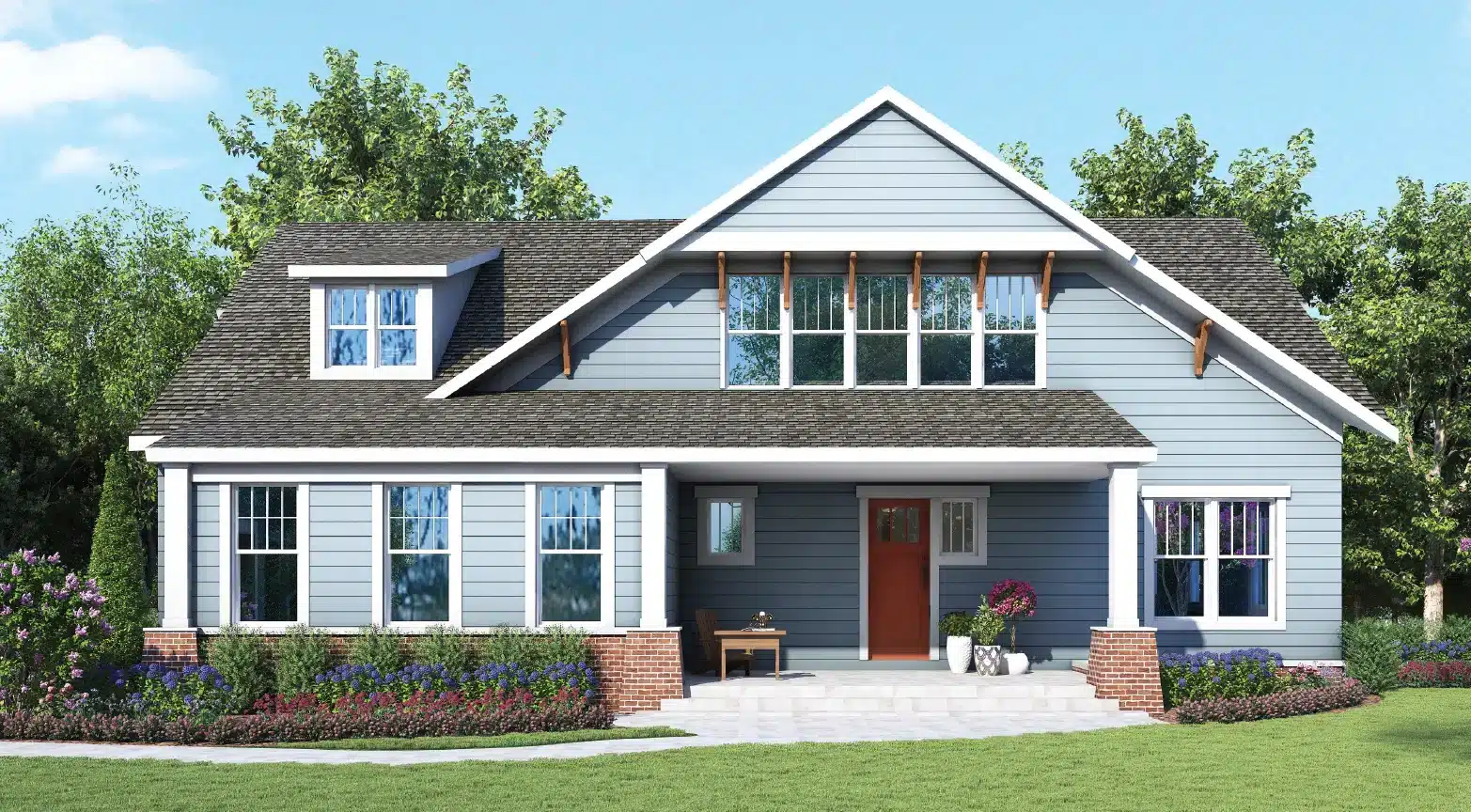 Beechwood Carolinas: Scenic View of Craftsman The Oregon Elevation