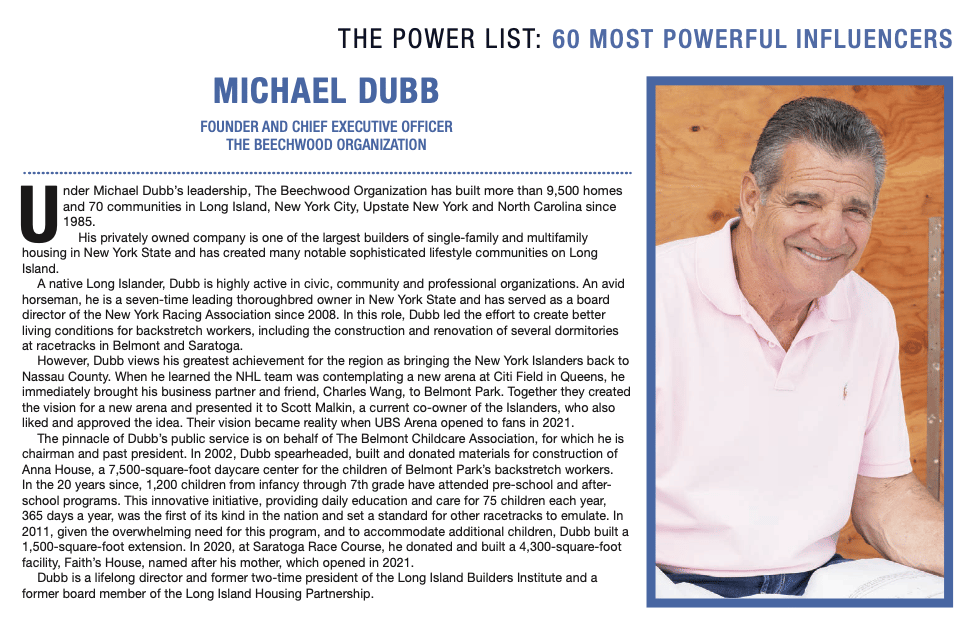 LIBN power list Michael Dubb