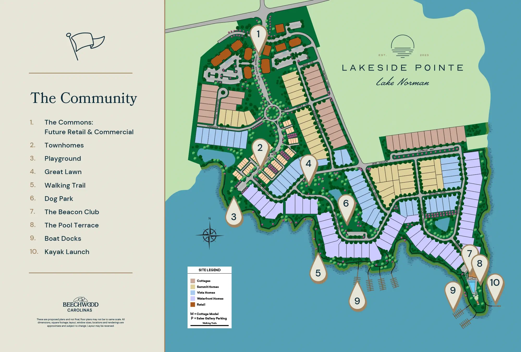 LAKESIDE POINTE COMMUNITY - Map