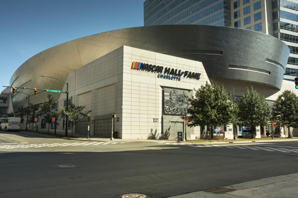 NASCAR Hall of Fame in Charlotte North Carolina, USA