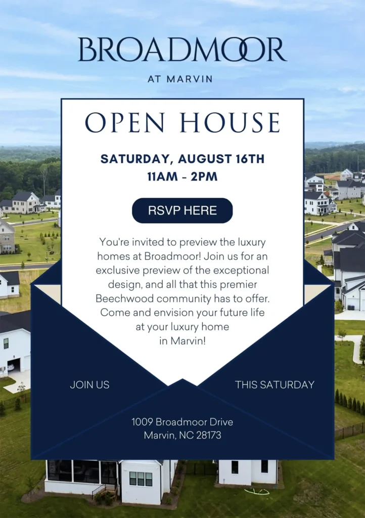 Attend the Open House at Broadmoor