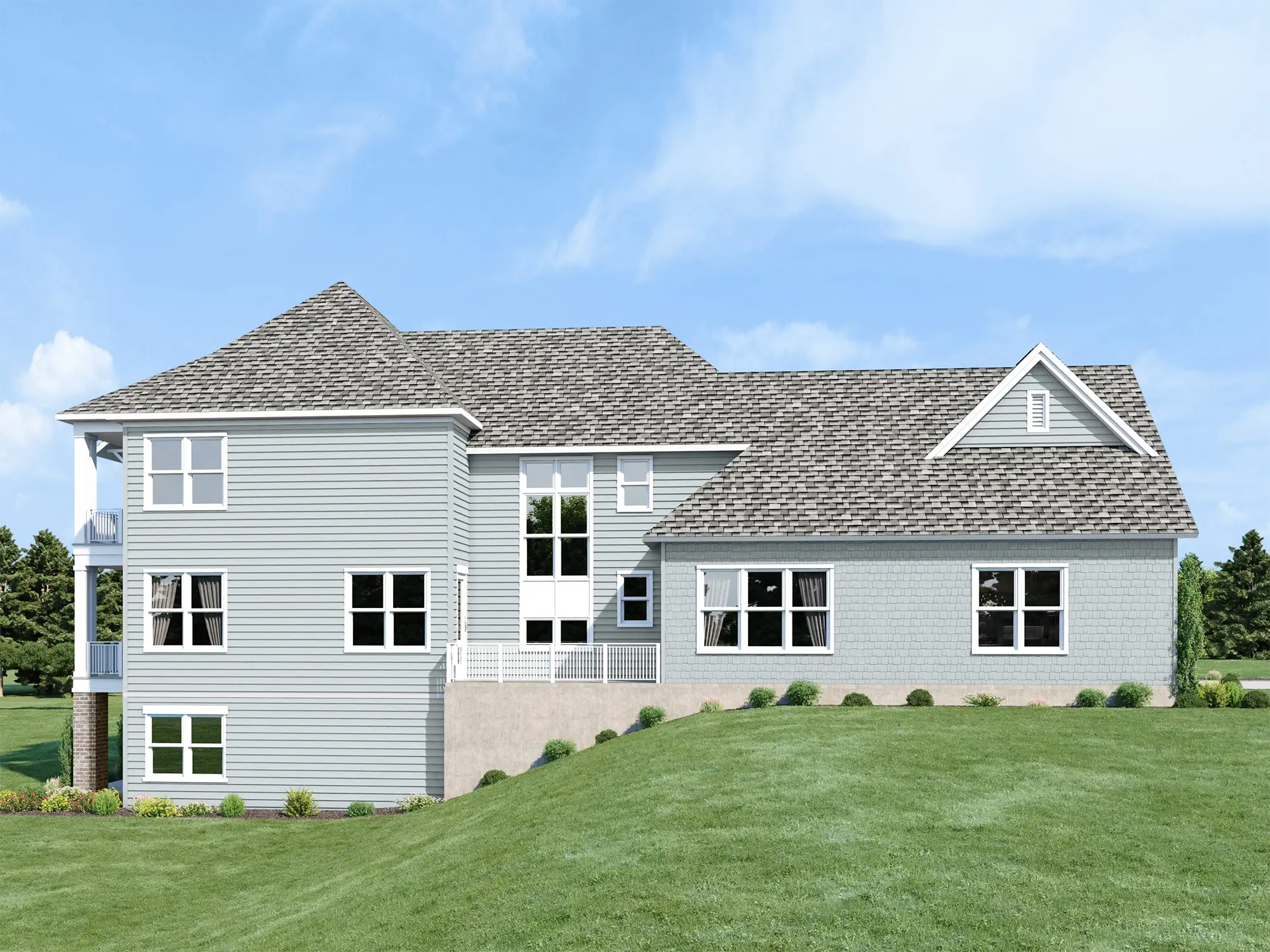 Harborview - House Rendering Front View
