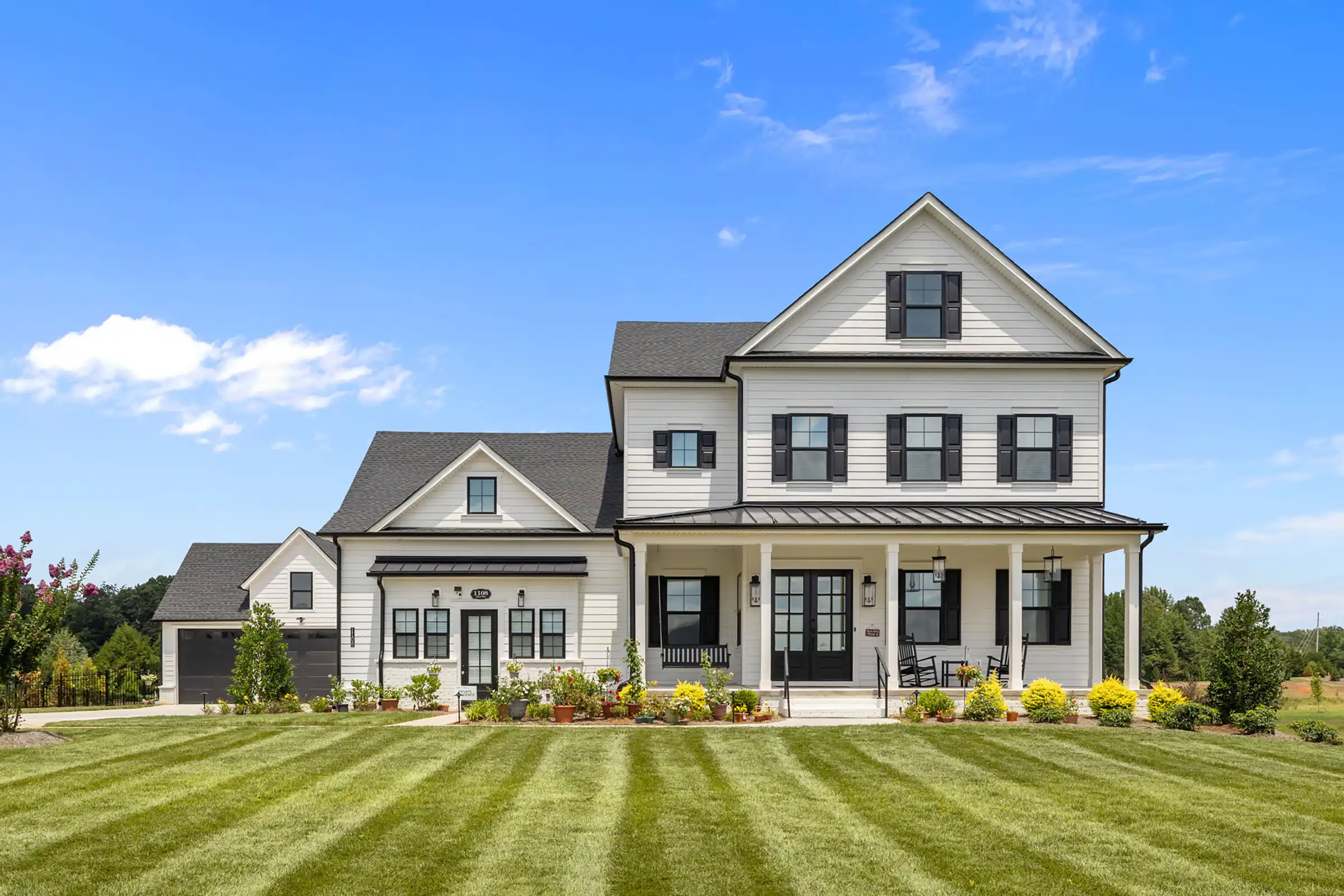 The River Birch American Farmhouse
